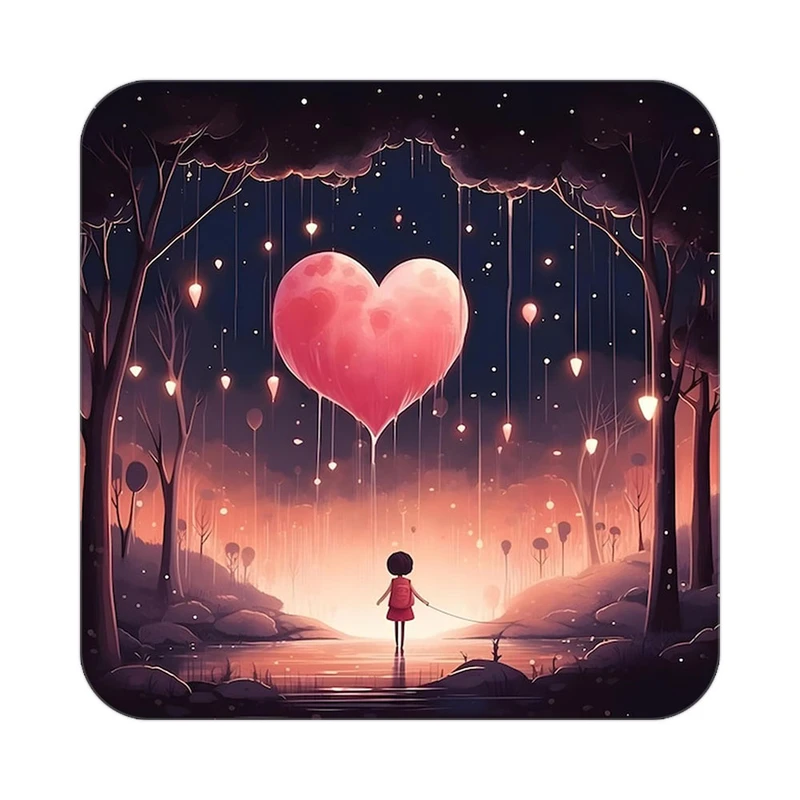 زیر لیوانی کاکتی مدل عاشقانه کد mp11031