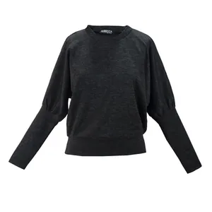 بلوز آستین بلند زنانه ربکا کد 7102 رنگ دودی