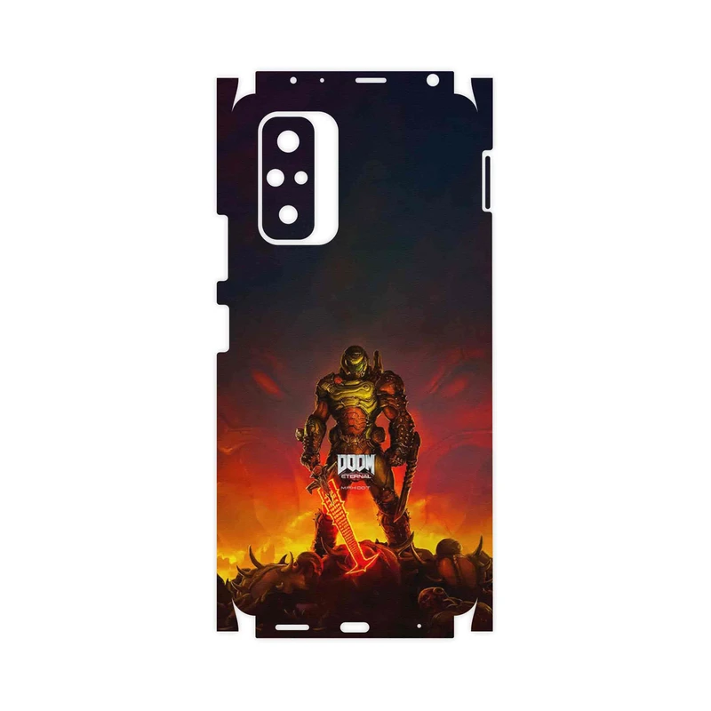 برچسب پوششی ماهوت مدل DOOM Game Series-FullSkin مناسب برای گوشی موبایل شیائومی Redmi Note 10 Pro