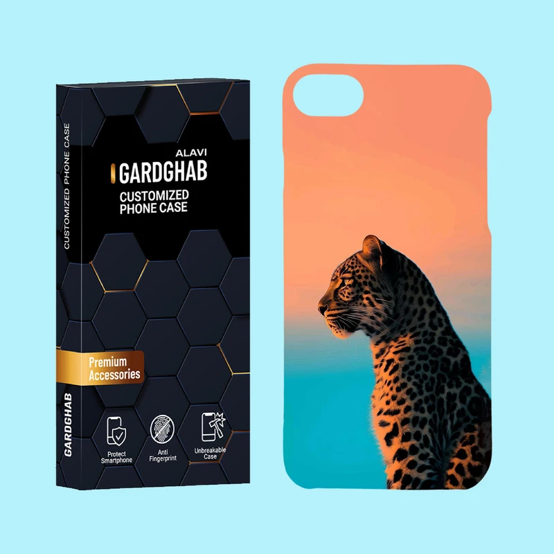 کاور گارد قاب علوی مدل حیوانات مناسب برای گوشی موبایل اپل iPhone 7 / iPhone 8 / iPhone SE 2022 / iPhone SE 2020