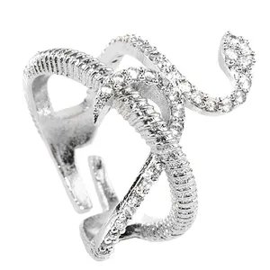 انگشتر زنانه طرح مار مدل ELI15