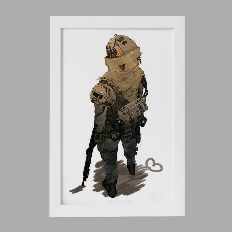 تابلو خندالو مدل بازی تایتان فال (Titanfall) کد 32629