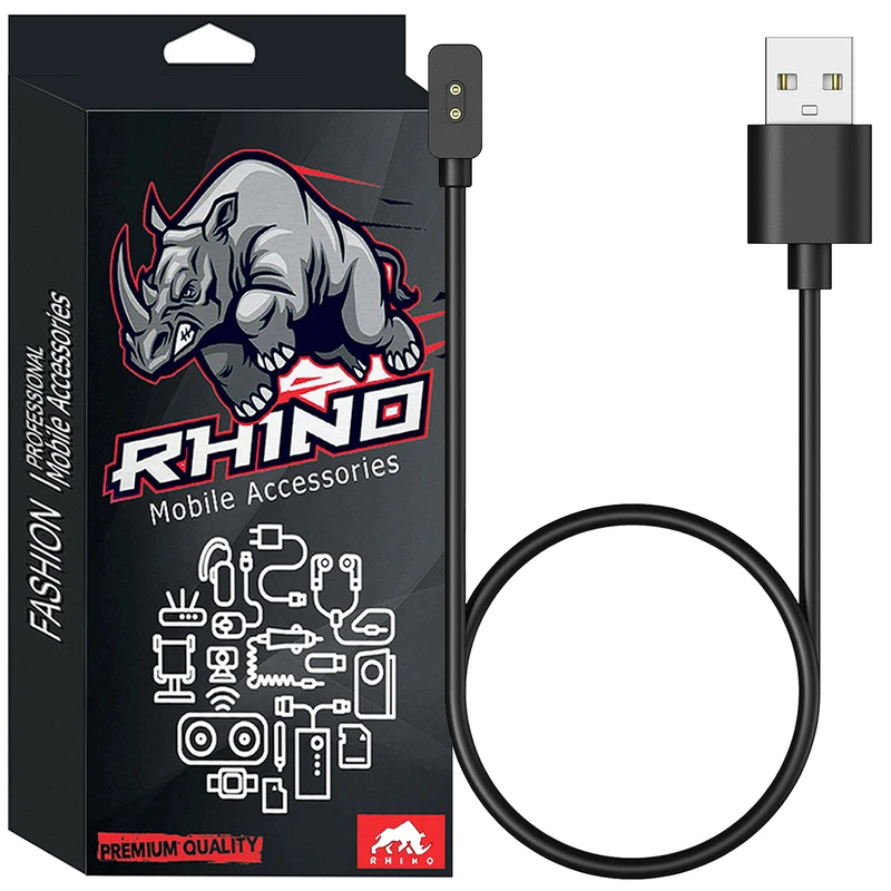 کابل شارژ راینو مدل R-Charger مناسب برای ساعت هوشمند گلوریمی GS2