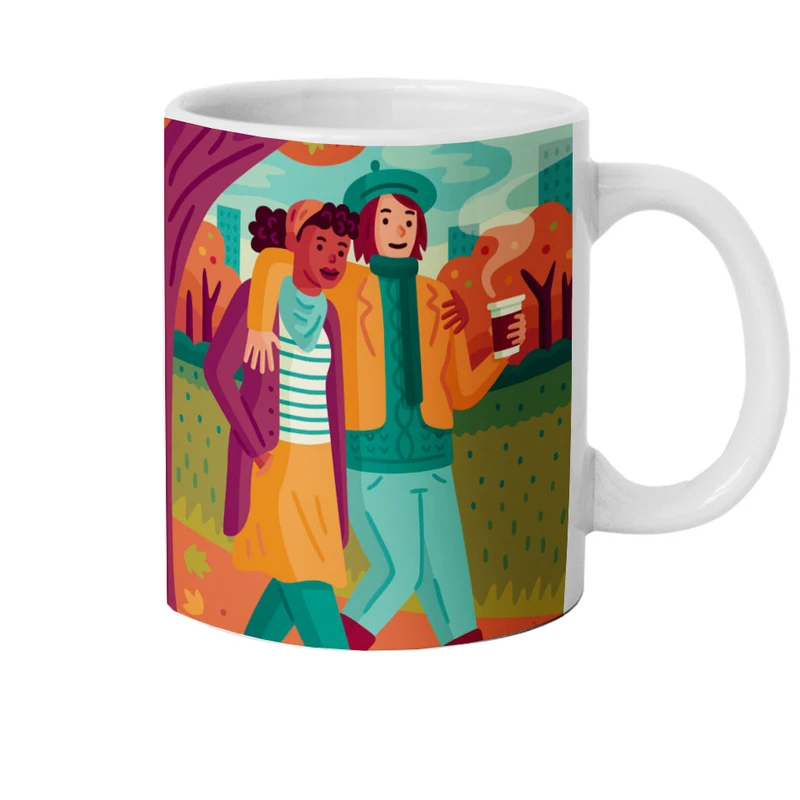 ماگ هومرو طرح دخترونه فانتزی مدل M869