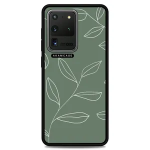 AKAM AMCWSGS20U-LEAVES1 Cover For Samsung Galaxy S20 Ultra