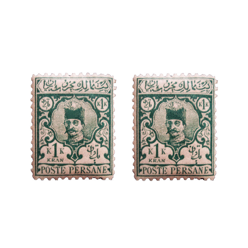 تمبر یادگاری مدل ناصری کد MEH-400 مجموعه 2 عددی