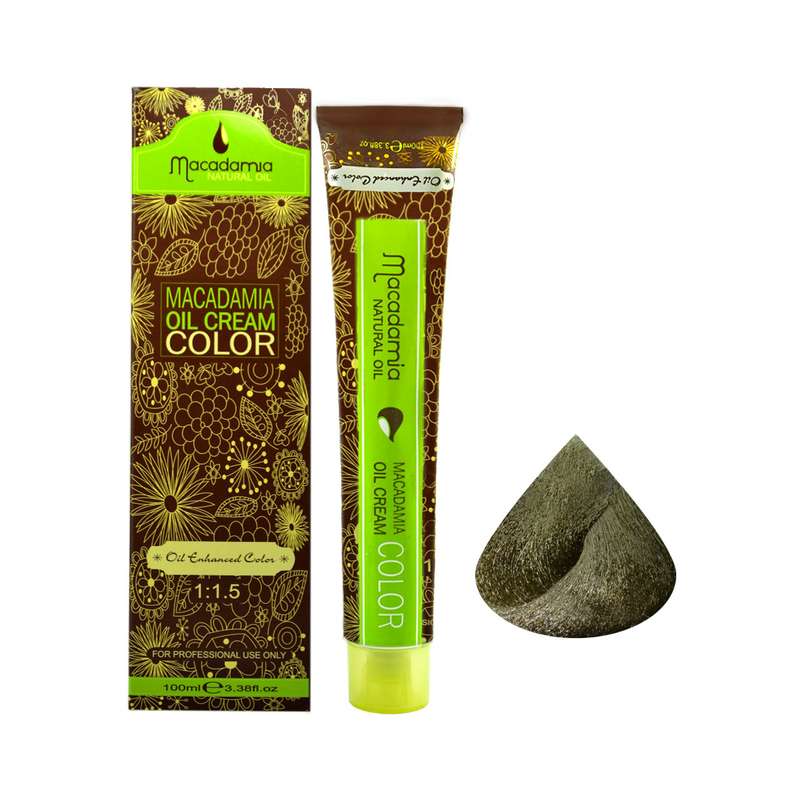 رنگ موی ماکادامیا شماره 8.2 حجم 100 میلی لیتر رنگ بلوند زیتونی روشن