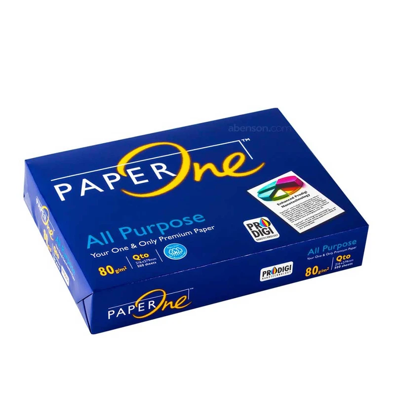 کاغذ A4  پیپر وان کد 52 بسته 52 عددی