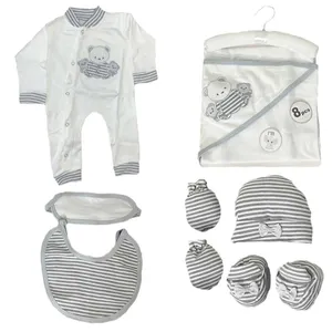  ست 8 تکه لباس نوزادی مادرکر مدل teddy toy
