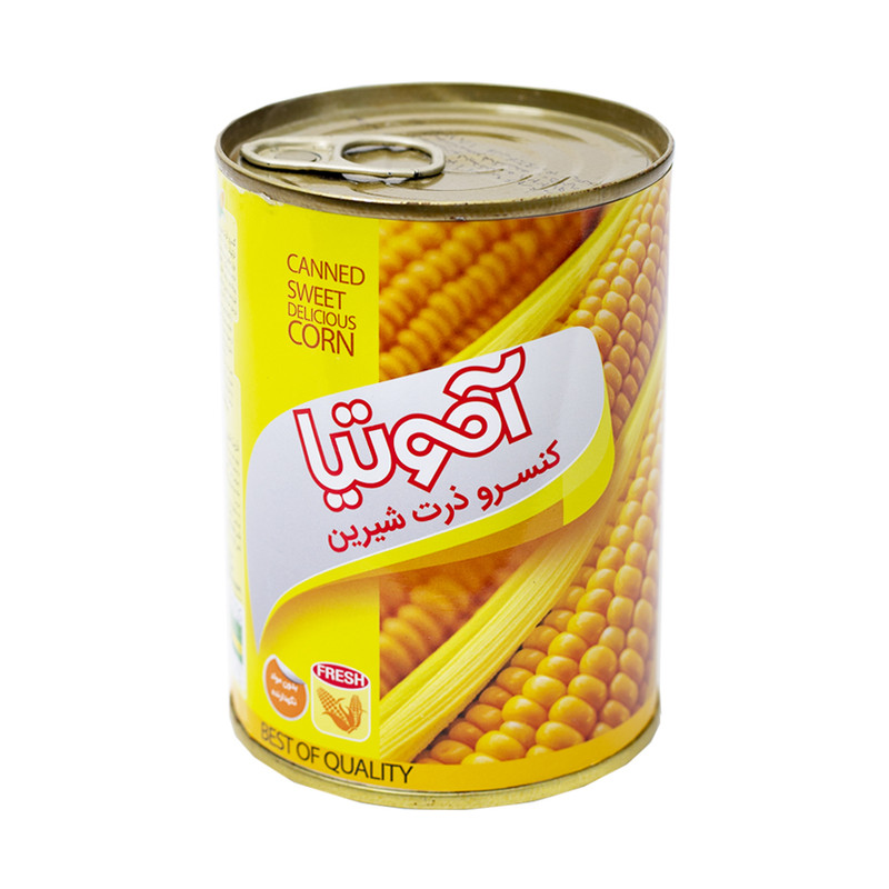 کنسرو ذرت شیرین آموتیا - 400 گرم