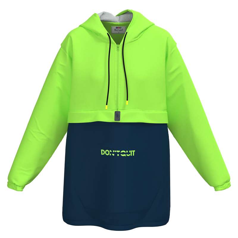 هودی زنانه برساد مدل D705 رنگ سبز