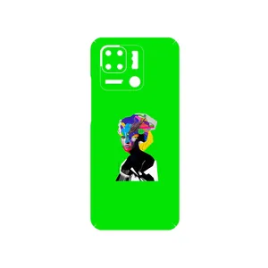 MAHOOT Collage of Women Portrait 3 Cover Sticker for Xiaomi Redmi 10 Power