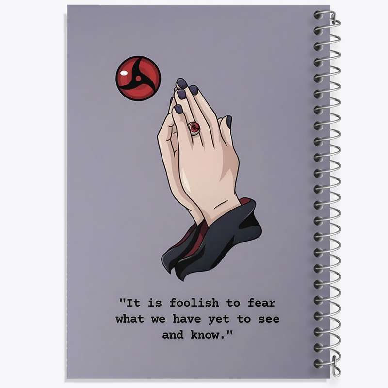 دفتر نقاشی 50 برگ خندالو طرح انیمه ناروتو (Naruto) کد N3607