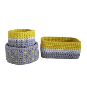 سبد قلاب بافی تریکو کد 223 مجموعه سه عددی