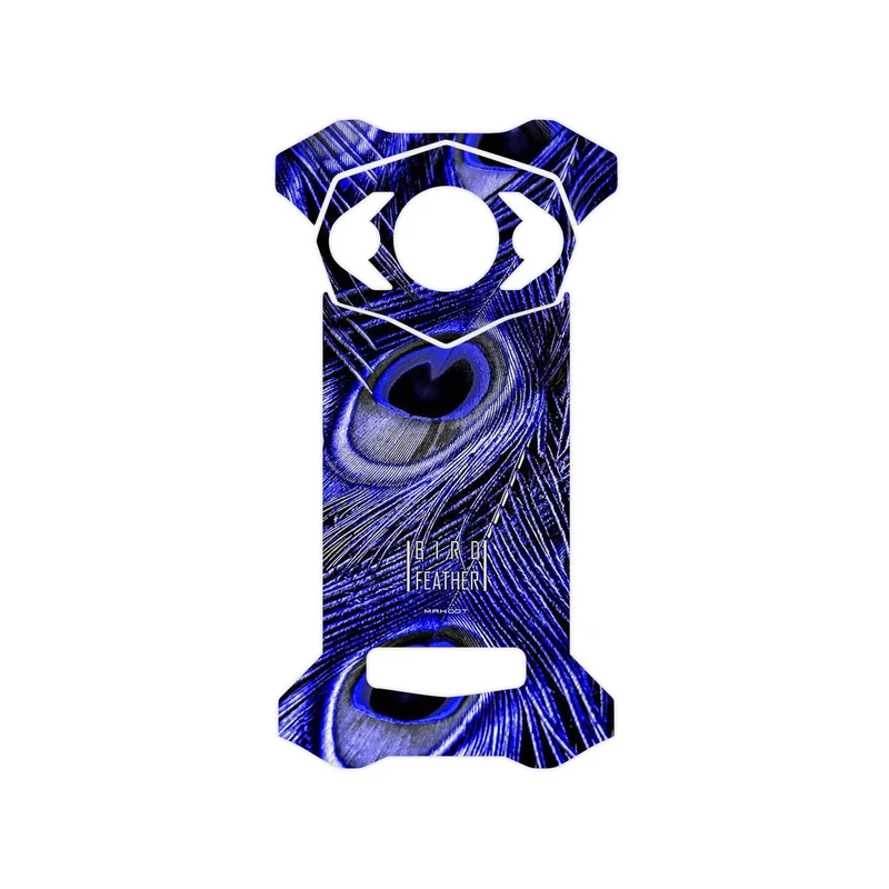برچسب پوششی ماهوت مدل Purple Feather مناسب برای گوشی موبایل دوجی S98 Pro