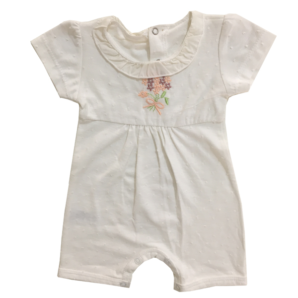 سرهمی نوزادی مدل گل کد 155