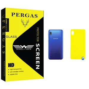 Waily Nice Pergas Glass Back Protector For Samsung سامسونگ Galaxy A10