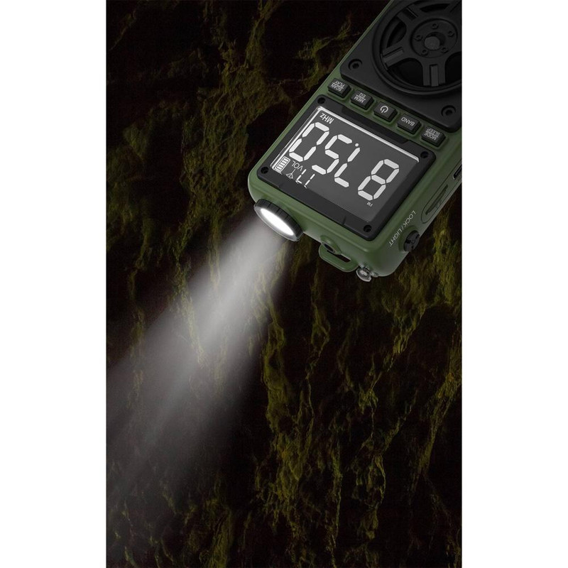 رادیو اسپیکر FM، AM، SW گرین لاین مدل ویوگر دارای پورت تایپ c