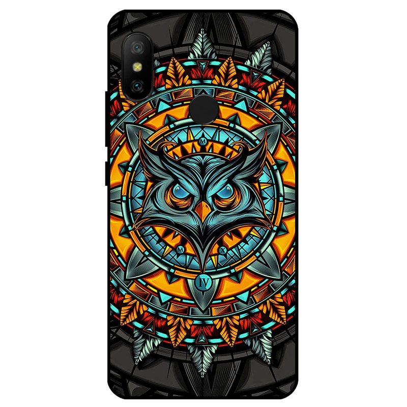 کاور مگافون طرح جغد مدل 1903 مناسب برای گوشی موبایل شیائومی Mi A2 / Mi 6x  