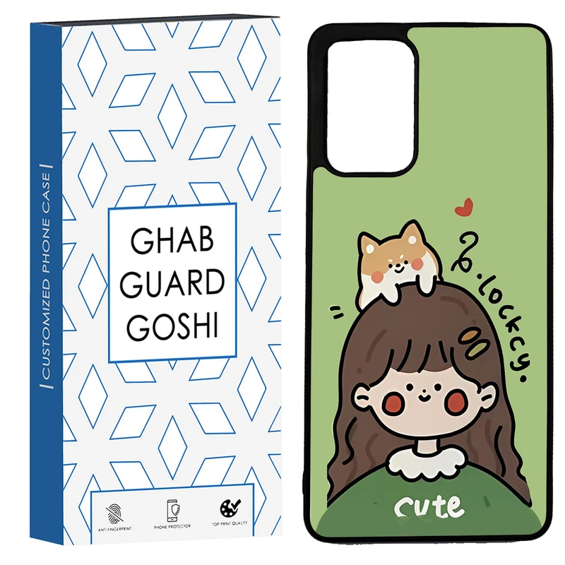 کاور قاب گارد گوشی طرح دخترانه کد TPU-026 مناسب برای گوشی موبایل سامسونگ Galaxy A72