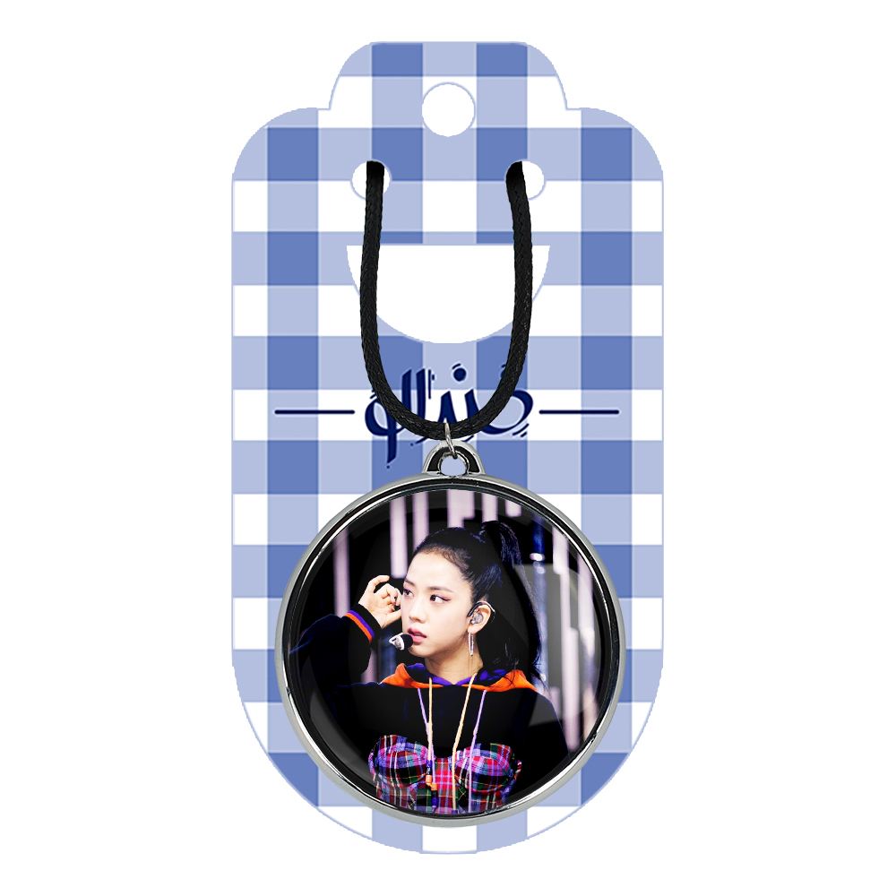 گردنبند خندالو مدل جیسو بلک پینک کد 1418014182