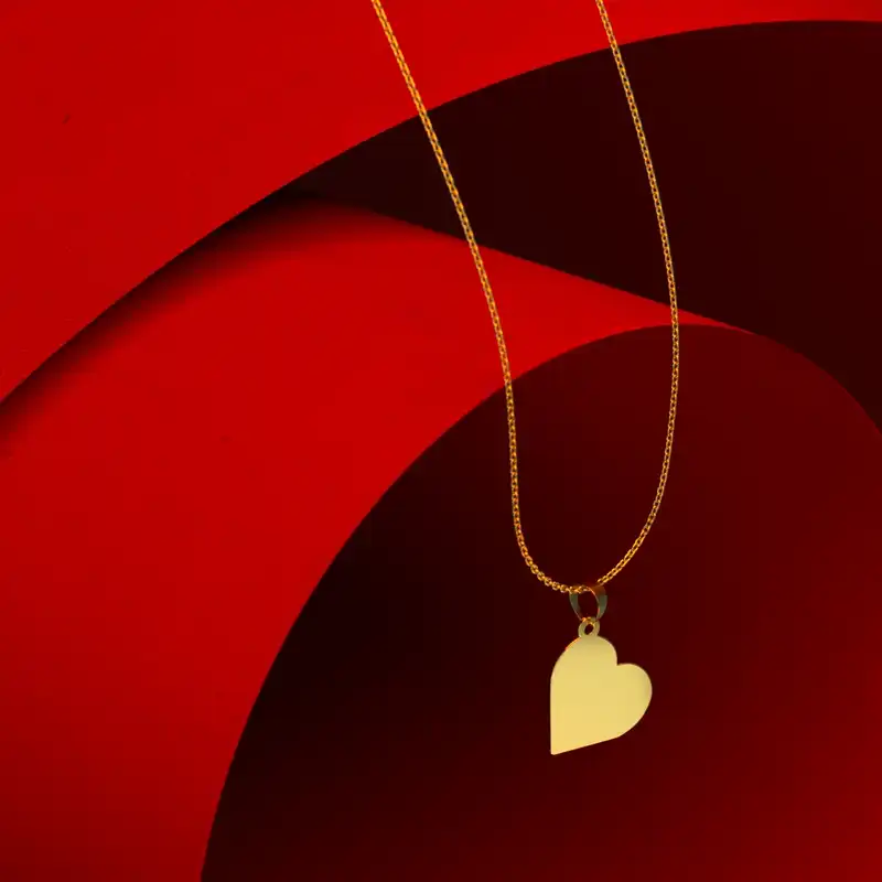 گردنبند طلا 18 عیار زنانه مدوپد مدل اسلیمی کد CA10791