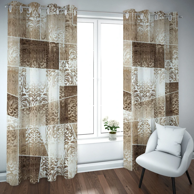 پرده مدل چاپی هازان سایز 300×150 سانتی متر 