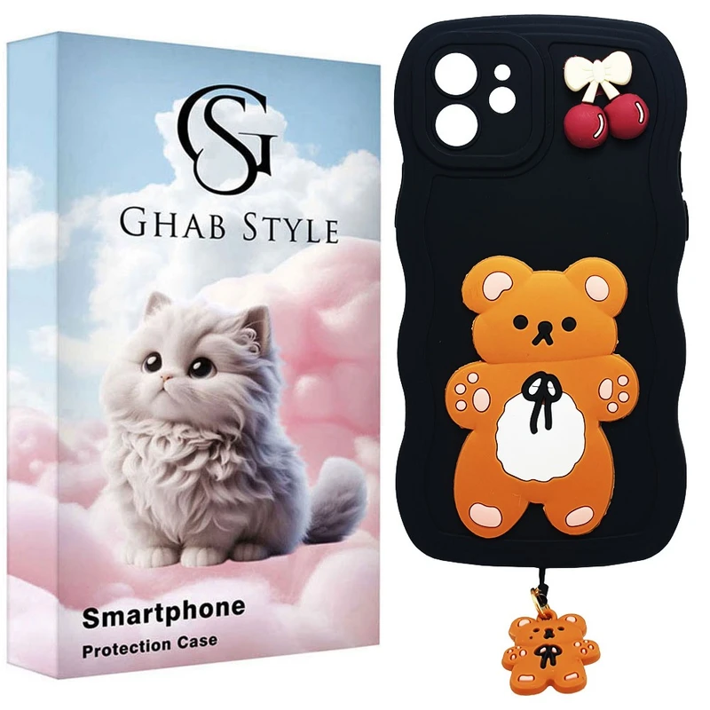 کاور قاب استایل مدل BERN مناسب برای گوشی موبایل اپل  iPhone 12 به همراه بند