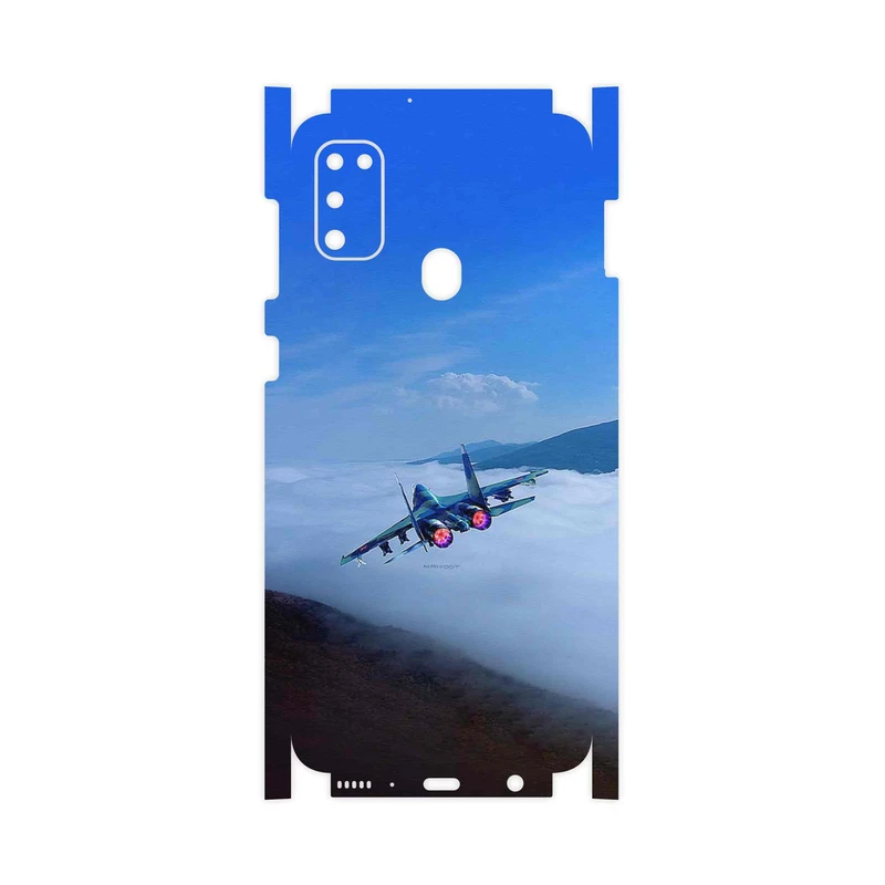 برچسب پوششی ماهوت مدل Fighter plane Su27-FullSkin مناسب برای گوشی موبایل سامسونگ Galaxy M30s