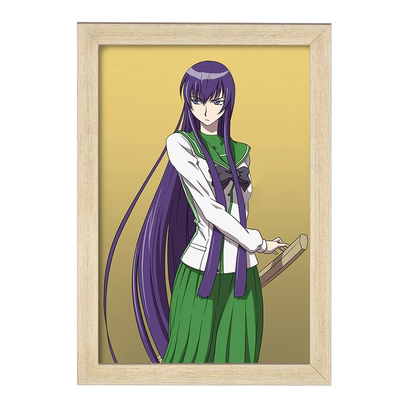 تابلو خندالو مدل سائکو انیمه دبیرستان مردگان کد 32319