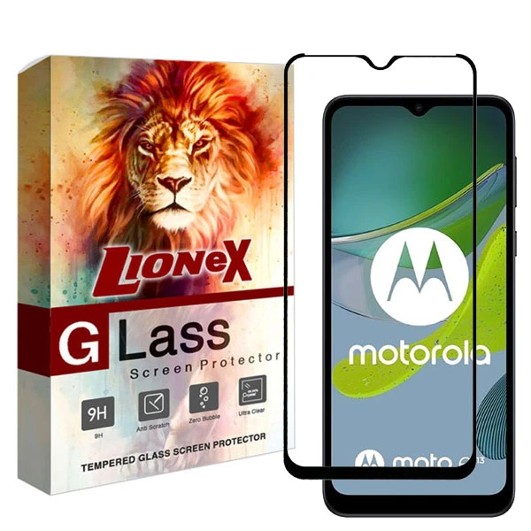 محافظ صفحه نمایش سرامیکی لایونکس مدل CERAMLION مناسب برای گوشی موبایل موتورولا Moto E13