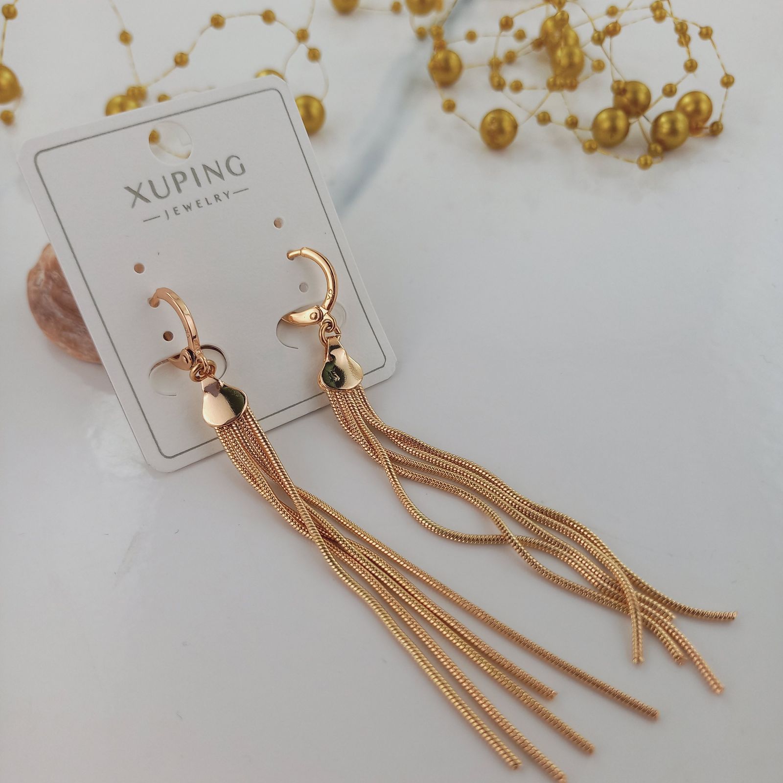 گوشواره زنانه ژوپینگ مدل J269 -  - 2