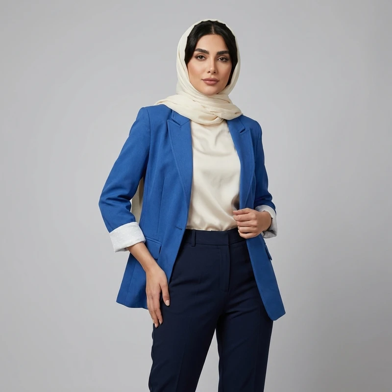 کت رسمی زنانه مزونی مدل N-1250