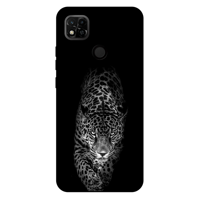 کاور مگافون طرح پلنگ مدل 1879 مناسب برای گوشی موبایل شیائومی Redmi 10A / 10A Sport