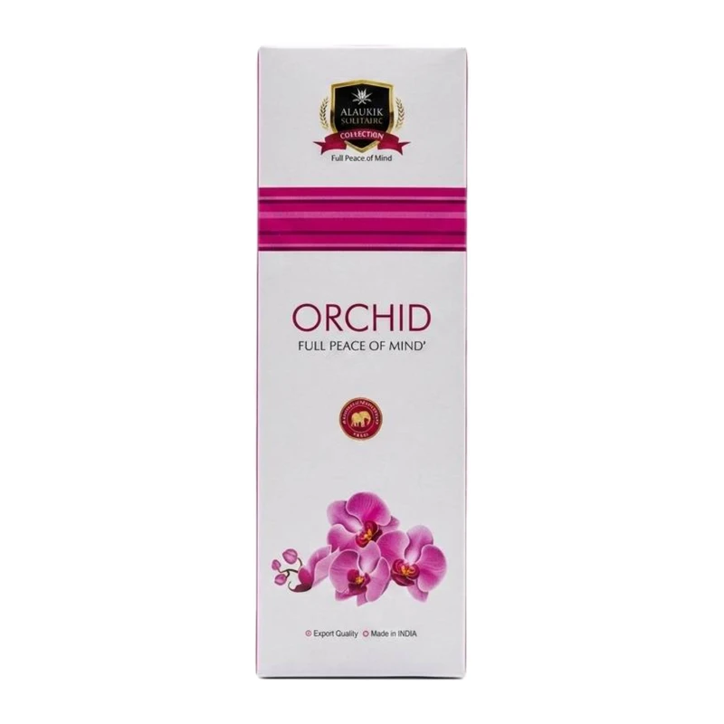 عود دست‌ساز آلاکیک مدل Orchid رایحه گل ارکیده وحشی بسته 50 عددی