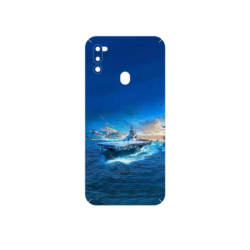 برچسب پوششی ماهوت مدل Warship مناسب برای گوشی موبایل سامسونگ Galaxy M21 (2021) Edition