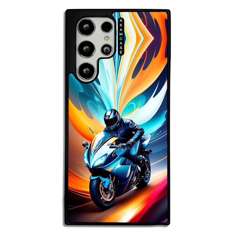 کاور آکام مدل AMC-WSGS22U-MOTORCYCLE-6 مناسب برای گوشی موبایل سامسونگ Galaxy S22 Ultra