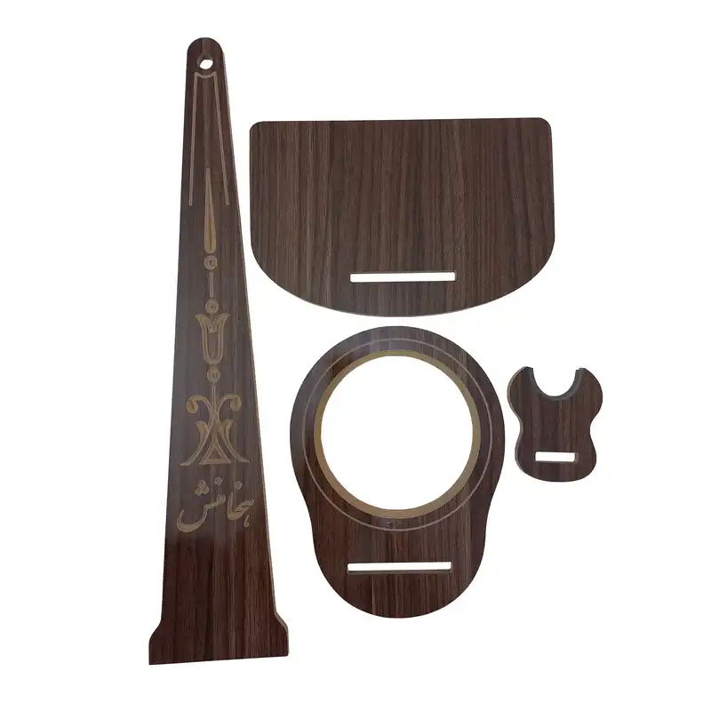 پایه سه تار هخامنش طرح منبت کاری کد 1