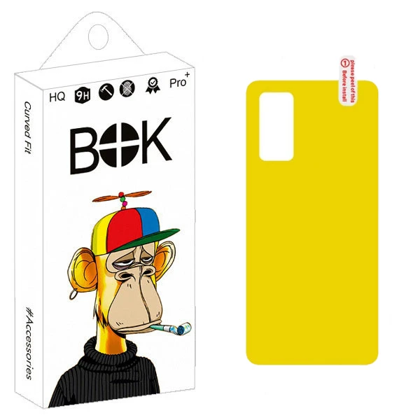 محافظ پشت گوشی بوک مدل TPU مناسب برای گوشی موبایل سامسونگ Galaxy S20 FE