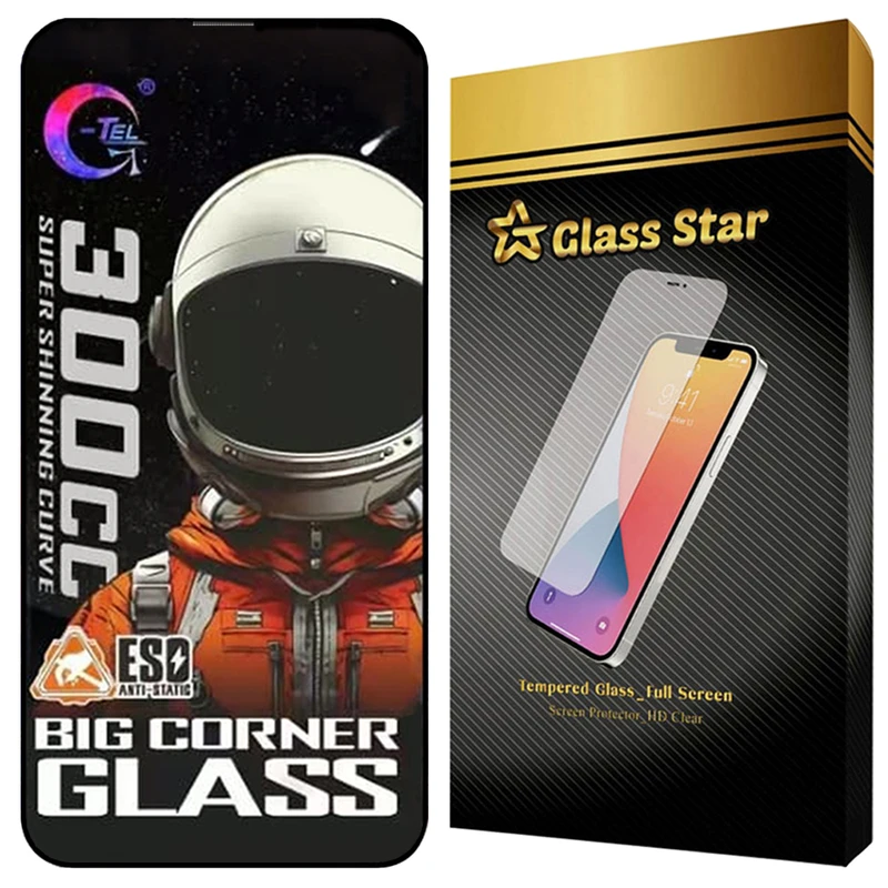 محافظ صفحه نمایش گلس استار مدل BIGCG مناسب برای گوشی موبایل اپل iPhone 15 Pro
