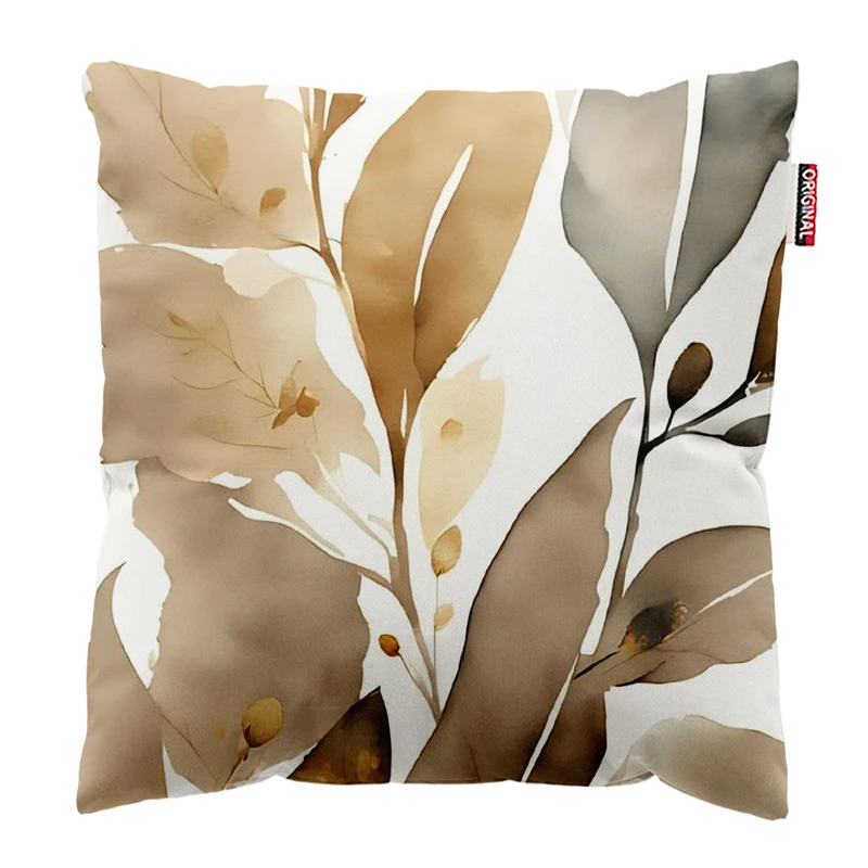 کوسن پاد آفرین مدل گل و برگ کد PK303446 سایز 30*30 سانتی متر