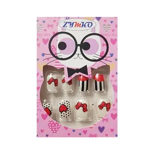  ناخن مصنوعی بچه گانه زيمکو کد 1759 بسته 12 عددی