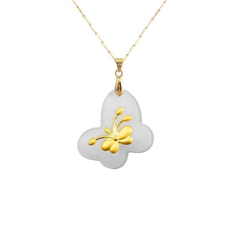 گردنبند زنانه مدل پروانه