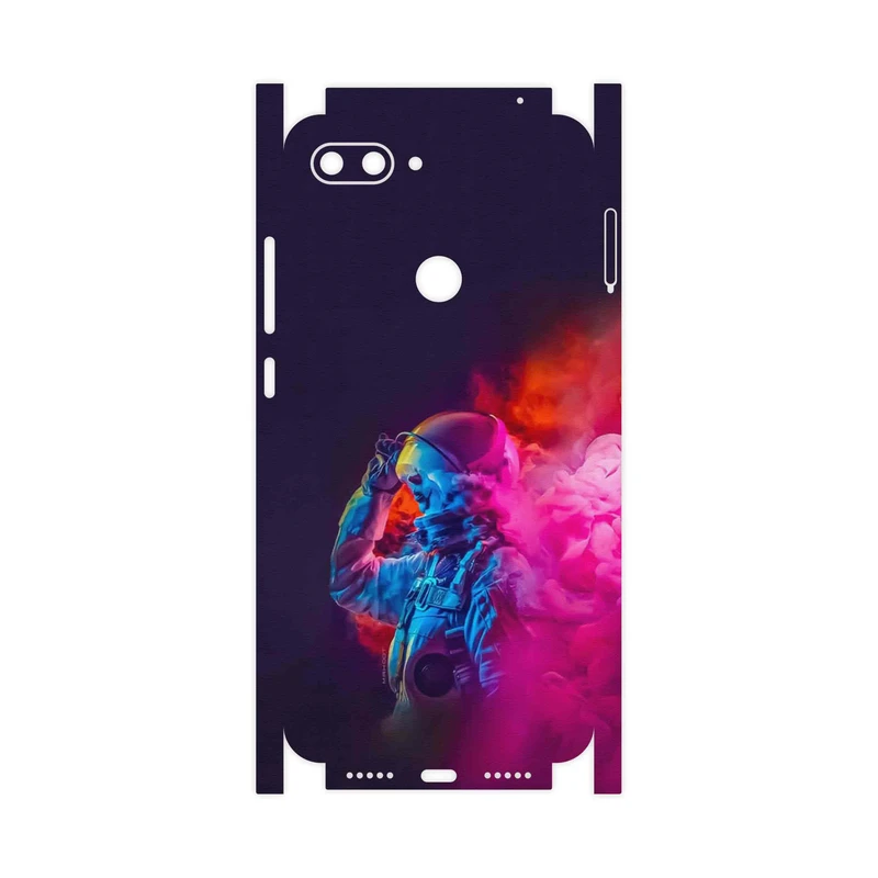 برچسب پوششی ماهوت مدل Smoke Rainbow Digital Art 1-FullSkin مناسب برای گوشی موبایل شیائومی Mi 8 Lite