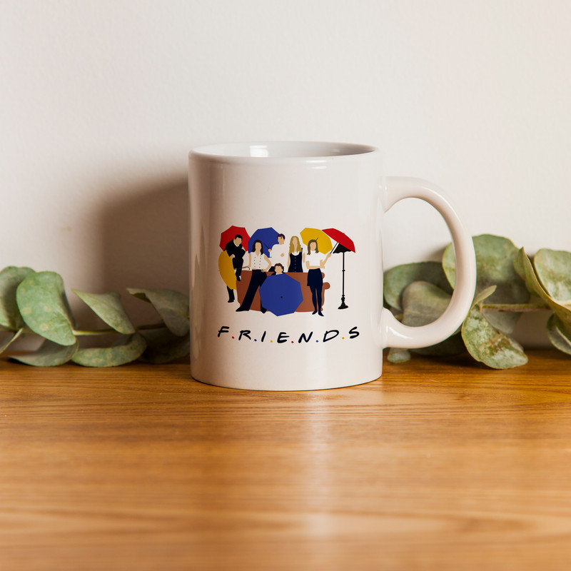 ماگ طرح friends مدل سامان