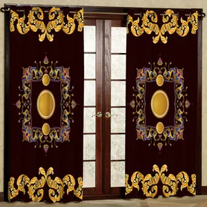 پرده مدل  خورشیدی هازان پانچی کد 4878 سایز 140x200 سانتی متر