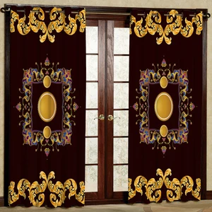 پرده مدل  خورشیدی هازان پانچی کد 4878 سایز 140x200 سانتی متر
