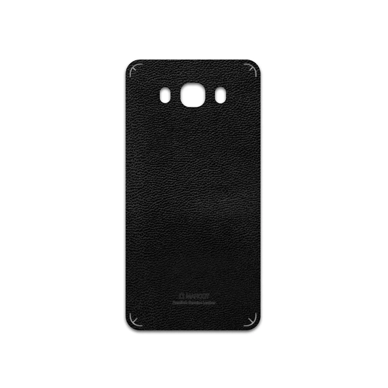 برچسب پوششی ماهوت مدل Black-Leather مناسب برای گوشی موبایل سامسونگ Galaxy J7 2016
