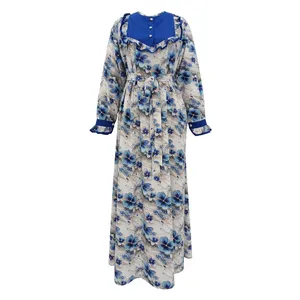 پیراهن ساحلی یقه گرد زنانه مدل سه بعدی