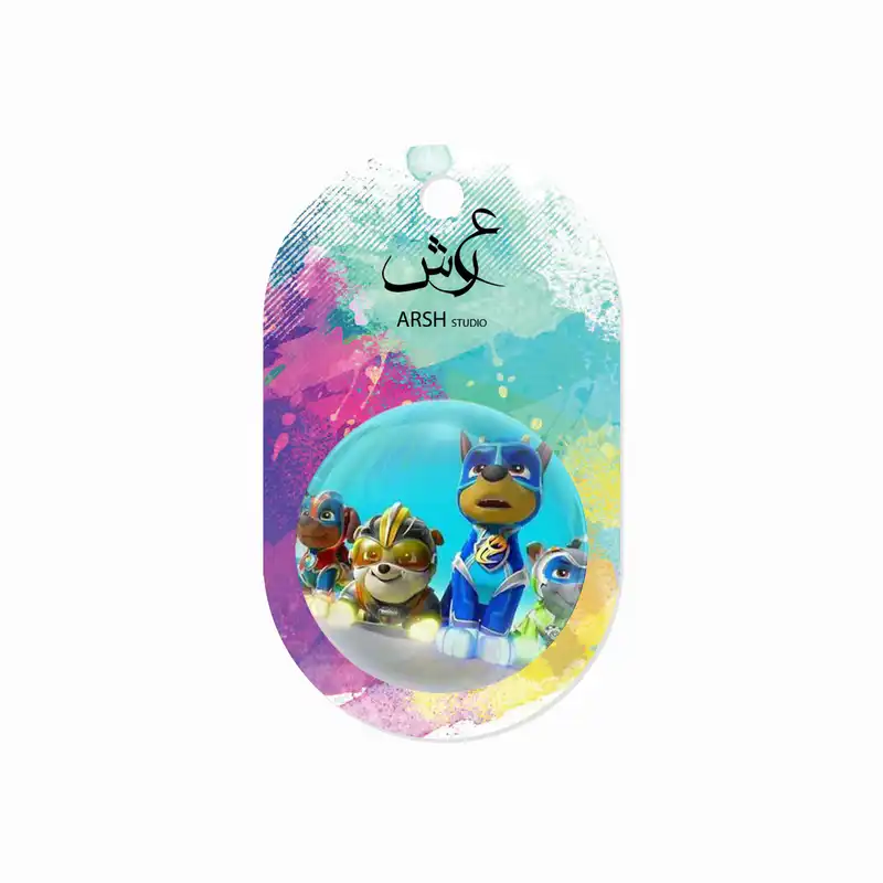 مگنت عرش طرح سگ های نگهبان کد Asm401